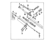 1992 Pontiac Sunbird Power Steering Hose Diagram - 26006690