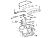 1989 Cadillac Seville Door Lock Actuator Diagram - 16601024