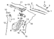 2018 Cadillac XTS Windshield Wiper Diagram - 25892081