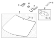 GMC Acadia Limited Mirror Cover Diagram - 22778166