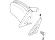 1998 Chevy Prizm Side View Mirrors Diagram - 94857540