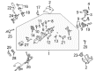 2014 GMC Yukon XL 1500 Steering Column Cover Diagram - 15775830