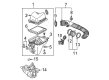 Saturn Vue Air Intake Coupling Diagram - 22678564