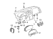 2007 Chevy Malibu Blower Control Switches Diagram - 15207613