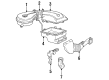 1989 Cadillac DeVille Air Hose Diagram - 1643079