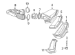 2008 Pontiac G8 Air Hose Diagram - 92213643