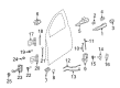 2015 Chevy Caprice Door Hinge Diagram - 92262668