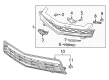 Chevy Camaro Emblem Diagram - 22908498