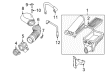 1999 Chevy S10 Air Intake Coupling Diagram - 12556123