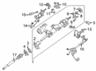 2017 Chevy Suburban Ignition Lock Assembly Diagram - 23303625