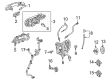 2020 GMC Sierra 3500 HD Door Handle Diagram - 13526766