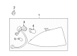 2008 Buick Lucerne Back Up Light Diagram - 25927354