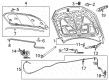 2017 Chevy SS Weather Strip Diagram - 92289685