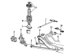 1992 Saturn SL1 Sway Bar Kit Diagram - 21010459