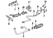 1994 Cadillac DeVille Muffler Diagram - 3538424