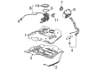 Pontiac G6 Fuel Filler Housing Diagram - 25845958