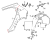 Buick Fuel Filler Housing Diagram - 86772949