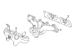 2011 Buick Regal Exhaust Heat Shield Diagram - 12605167