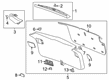 2022 Chevy Blazer Body Mount Hole Plug Diagram - 84323232