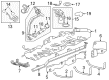 2015 Chevy Traverse Fuel Filler Housing Diagram - 20799755