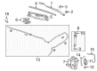 Chevy Sonic Windshield Wiper Diagram - 95228810