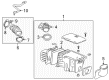 Pontiac Aztek Air Intake Coupling Diagram - 24507540