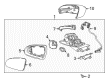 2017 Buick LaCrosse Mirror Cover Diagram - 26680887