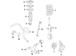 Saturn Vue Sway Bar Bracket Diagram - 22720866