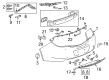 2013 Buick Regal Bumper Diagram - 13243346