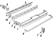 1986 Pontiac Bonneville Bumper Diagram - 10027207