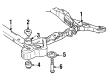 1992 Cadillac Eldorado Crossmember Bushing Diagram - 3537340