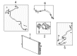 Saturn Ion A/C Hose Diagram - 15827558