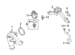 2016 GMC Sierra 2500 HD Water Pump Gasket Diagram - 94013304