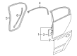 2007 Chevy Malibu Weather Strip Diagram - 15139466