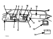 1990 Oldsmobile Custom Cruiser Door Armrest Diagram - 20549832