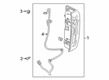 2023 GMC Sierra 1500 Tail Light Diagram - 86820474