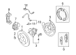 GMC Wheel Hub Bolt Diagram - 96626041