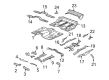 Hummer Floor Pan Diagram - 25910525