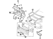 2001 Oldsmobile Alero Emblem Diagram - 10283814