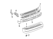 2001 Chevy Astro Bumper Diagram - 12387976