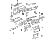 1989 Pontiac Sunbird Car Speakers Diagram - 22530564