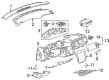 2007 Chevy Monte Carlo Dash Panel Vent Portion Covers Diagram - 15850771