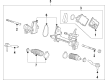 2022 Cadillac XT6 Power Steering Assist Motor Diagram - 85578428