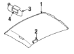 1993 Pontiac Grand Am Door Handle Diagram - 12512072