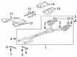 Cadillac CT6 Muffler Diagram - 84760115