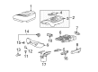 Cadillac DTS Seat Switch Panel Diagram - 20952820