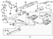 Cadillac XTS Exhaust Hanger Diagram - 22907444