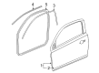 2008 Chevy Cobalt Door Seal Diagram - 15824088