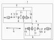 2005 Chevy Uplander CV Boot Diagram - 88891074