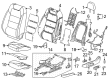 Chevy Trailblazer Seat Cushion Pad Diagram - 42788152